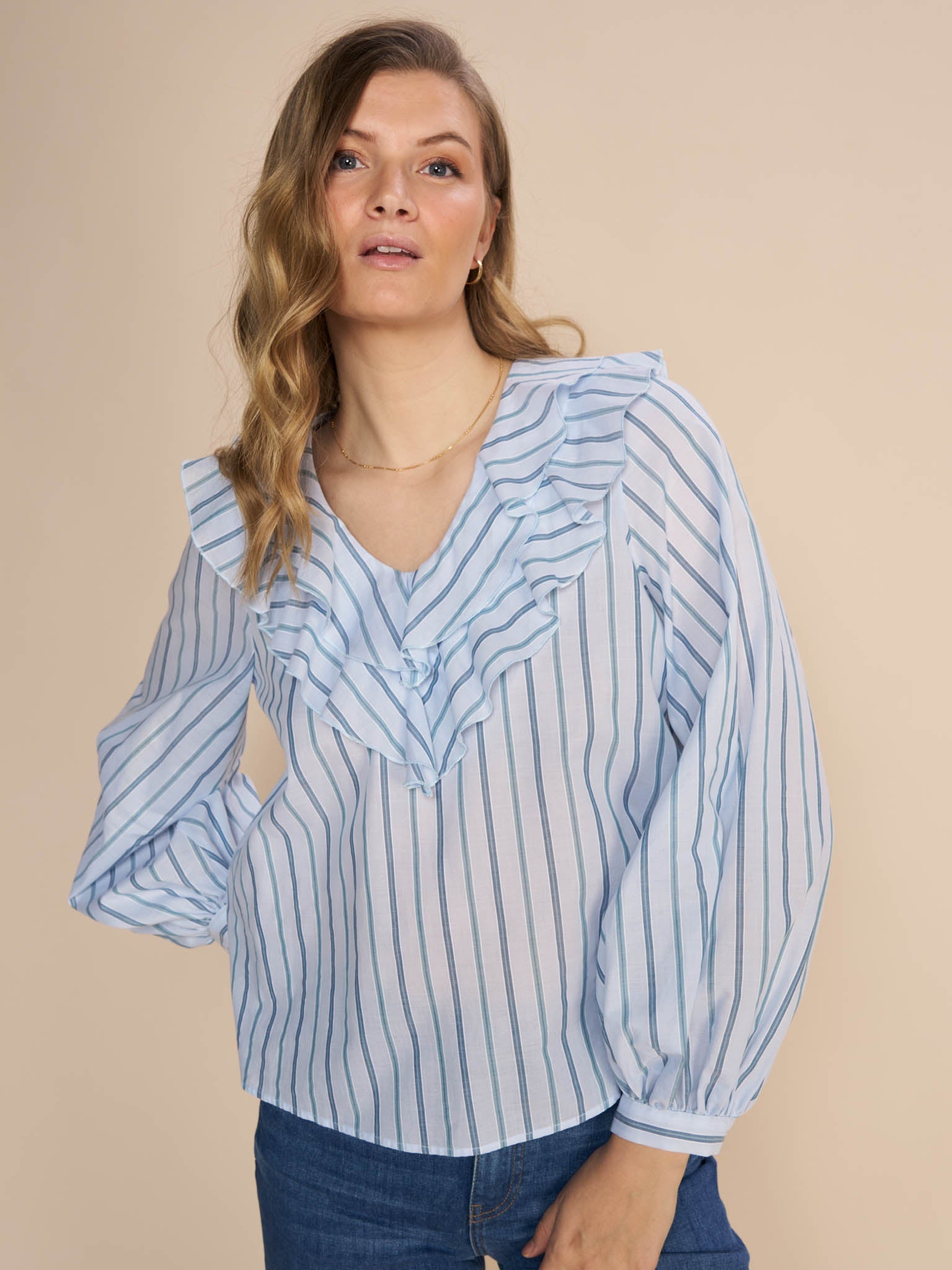 Modelshot / Cashmere Blue / Detail